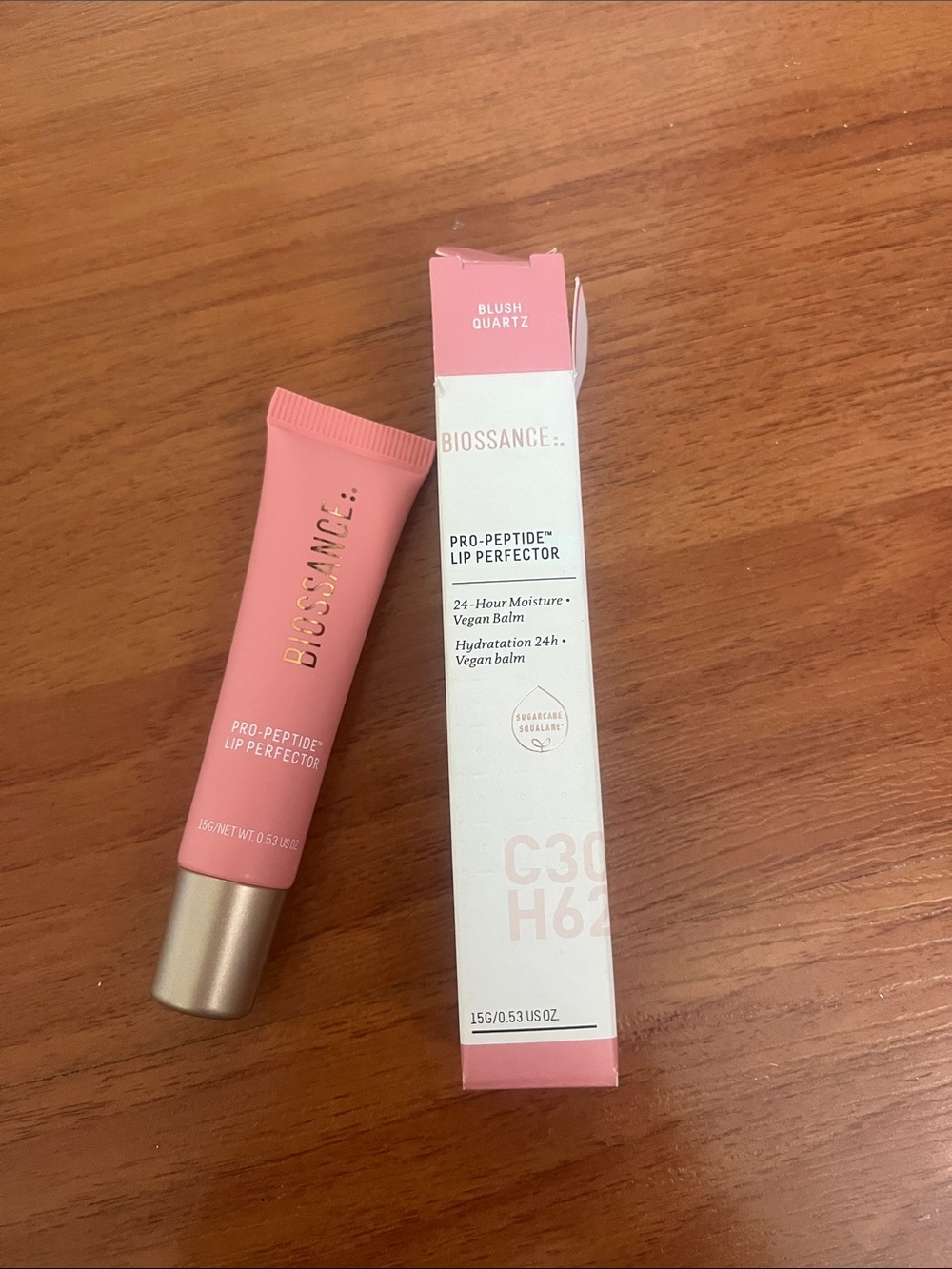 Biossance Pro-Peptide Lip Perfector - in Blush Quartz